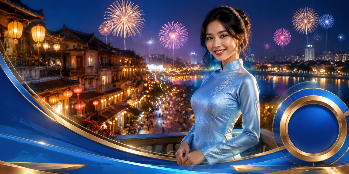 Không khí cá cược casino và thể thao đặc trưng tại Hà Nội với phong cách áo dài